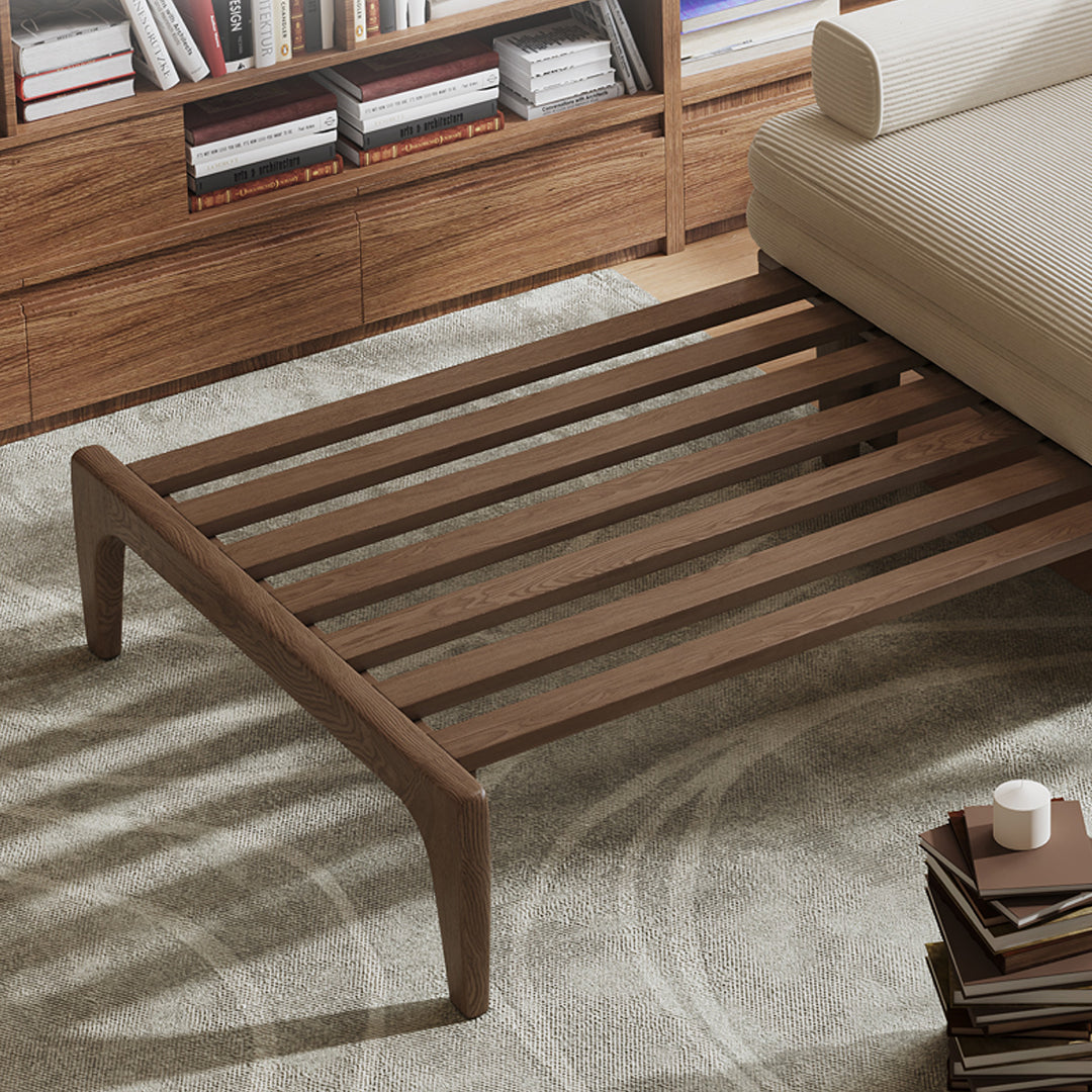 Ranjan Single Sofa Bed, Small 2 Seater Sofa Bed, Corduroy