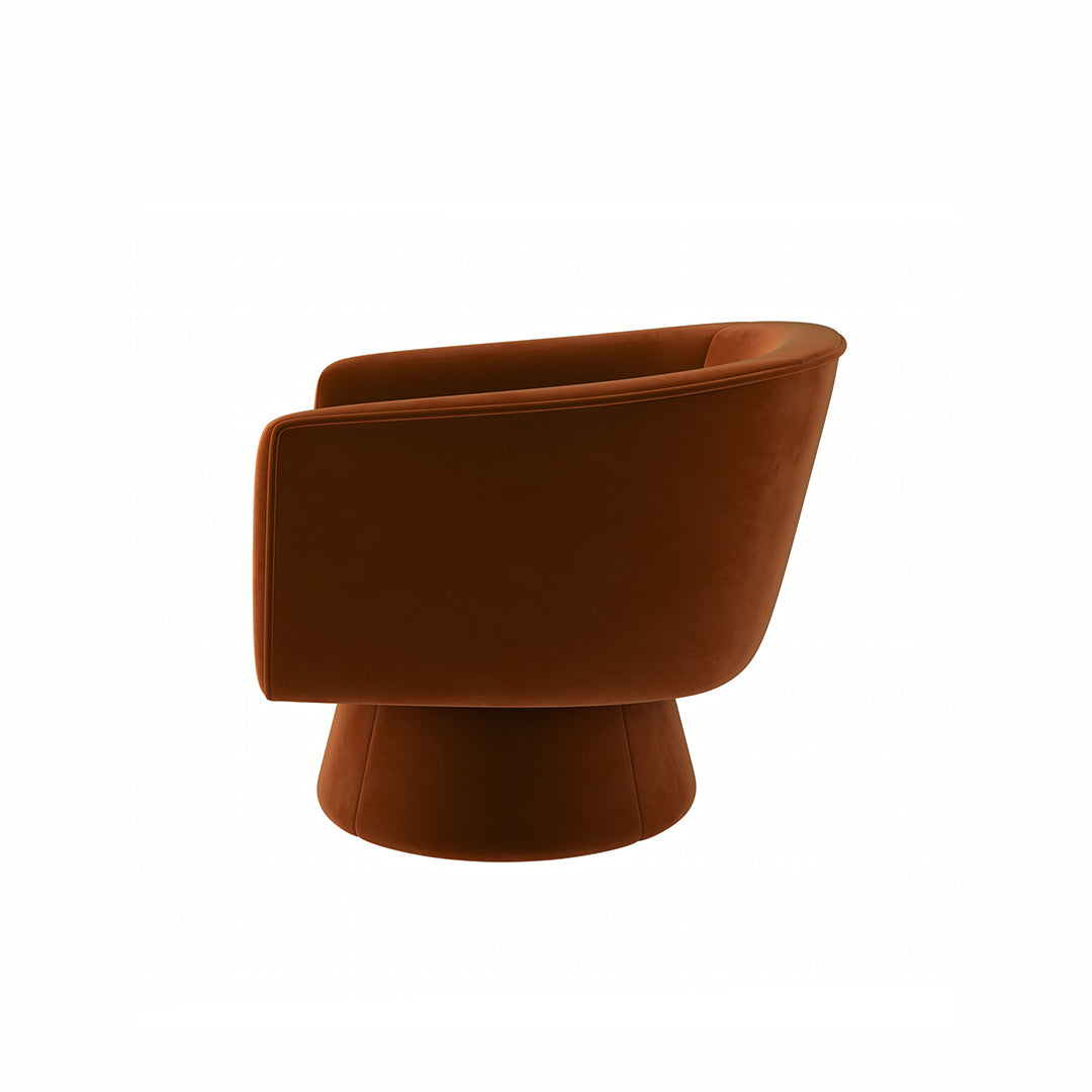 Tavares Swivel Armchair, Lounge Chair, Velvet