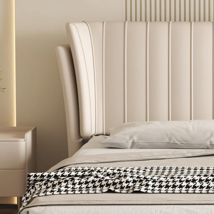 Aisha Floating Bed, King Size, ,Super King Size, No Storage - modern furniture UK