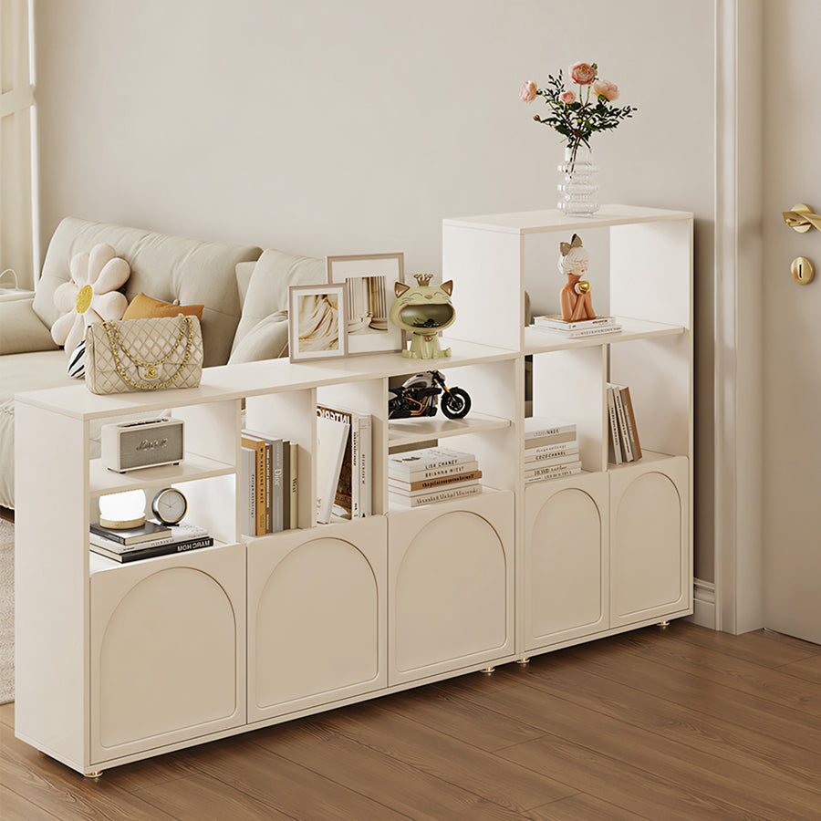 Amir Modular Bookshelf, Shelving Units - tan bookcase