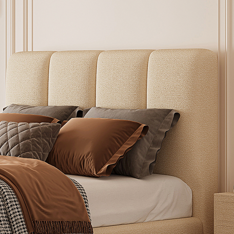 Ambrose Double Bed, Queen Bed - modern bed frame with storage