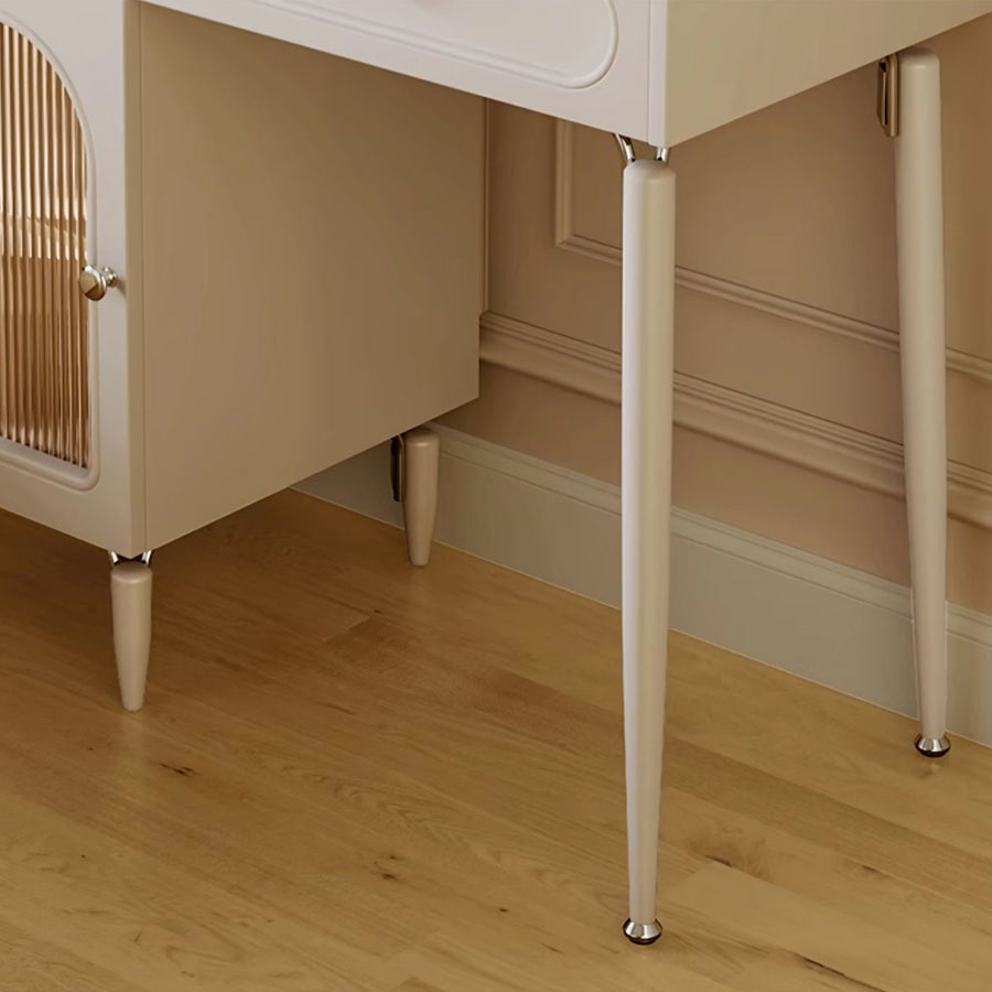 Layla Slimline Dressing Table, Small Dressing Table room setting for TV storage