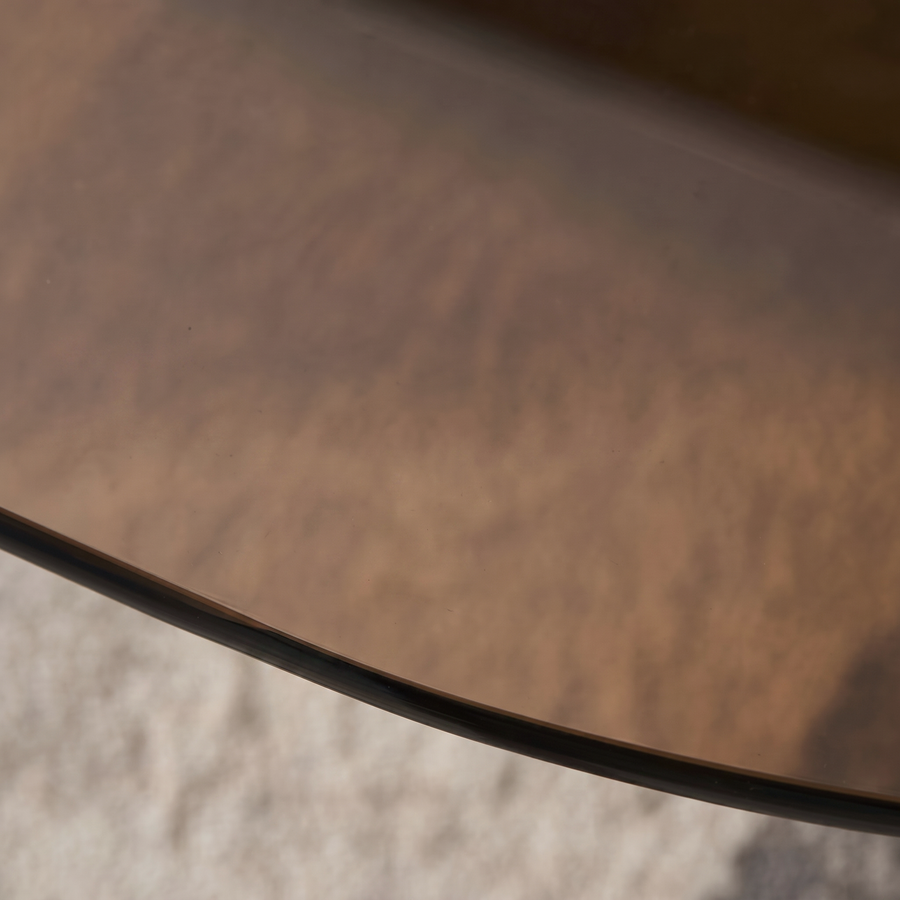 Amado Coffee Table, Glass