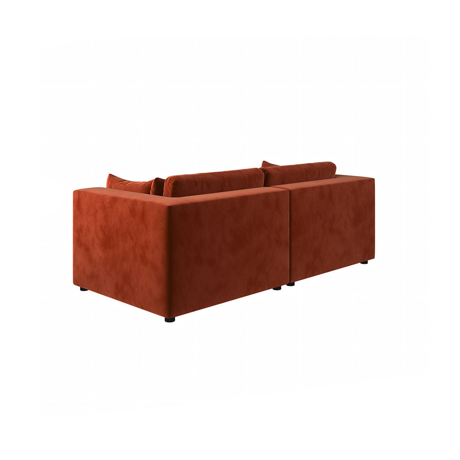Cantu Loveseat Sofa, Two Seater Sofa, Velvet product image 9