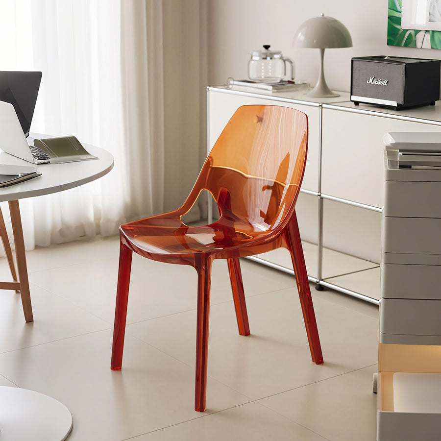 Schmitt Ghost Chair, Plastic Dining Chair, Acrylic