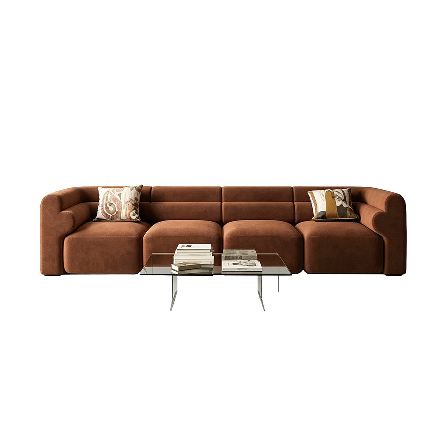 Bae Three Seater Corner Sofa room setting with designer sofa styling