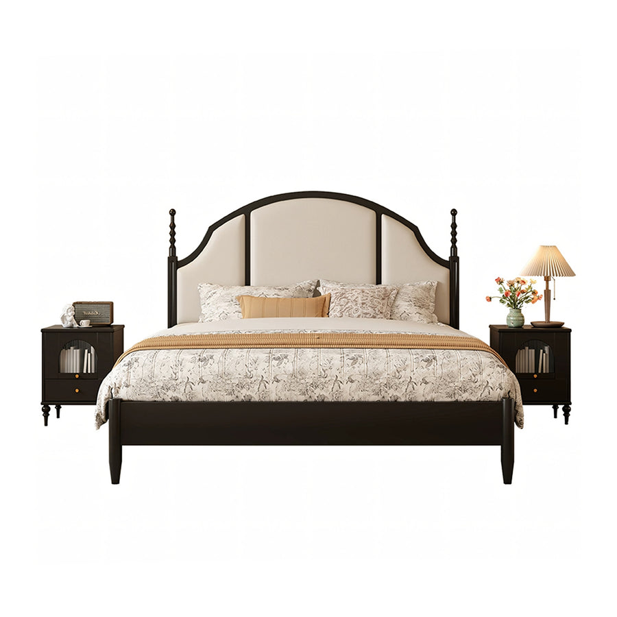 Blanche King Size, Super King Size Bed detail view for storage bed UK