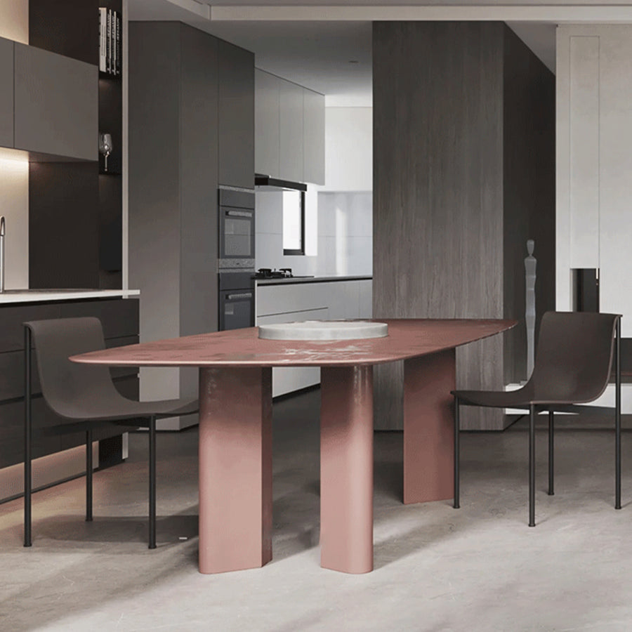 Choi Dining Chair With Armrest, Leather