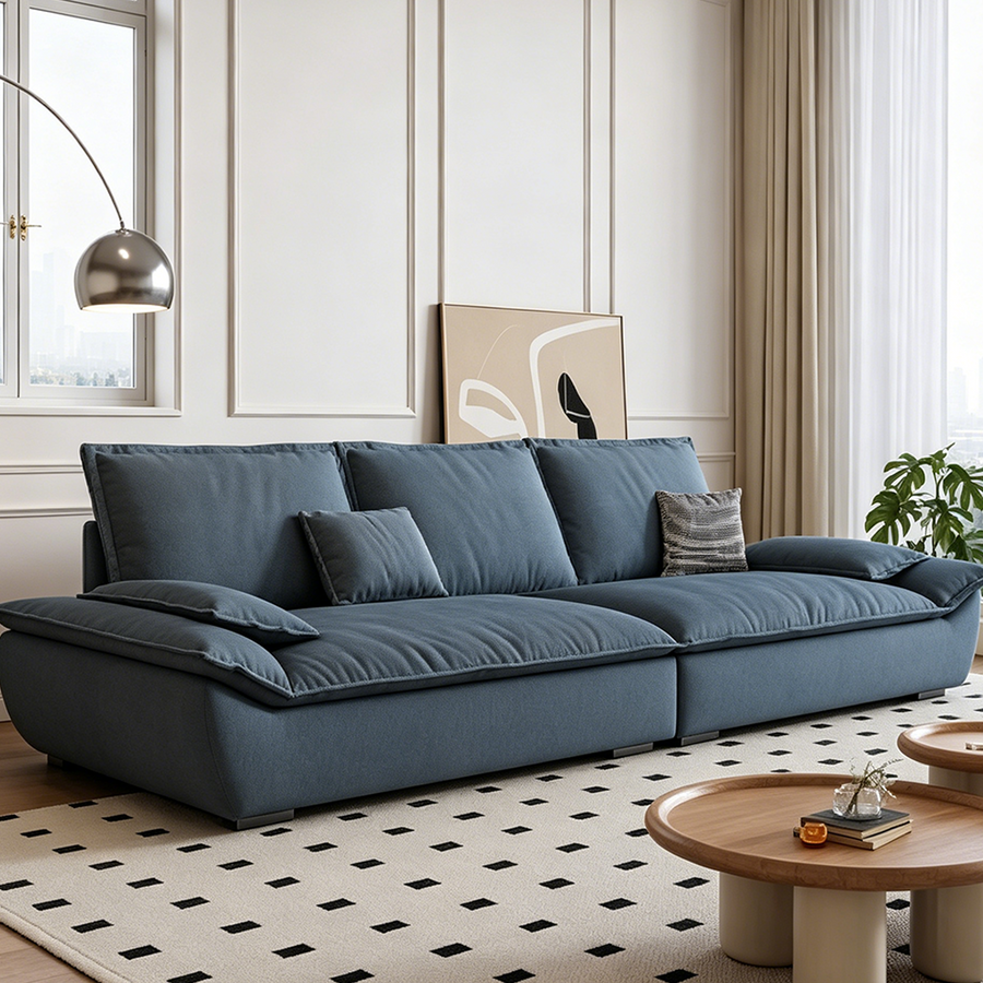 Rowan Two Seater & Three Seater Sofa, Cotton Linen product image 7