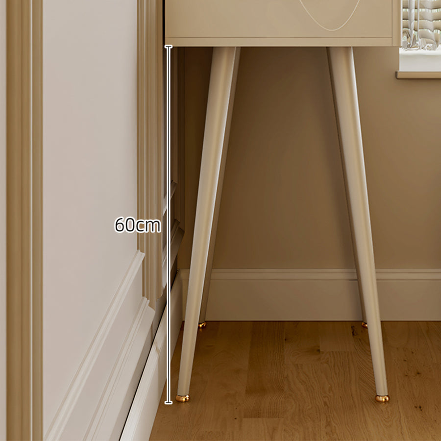 Aisha Slimline Dressing Table For Narrow Space cabinet and shelf detail