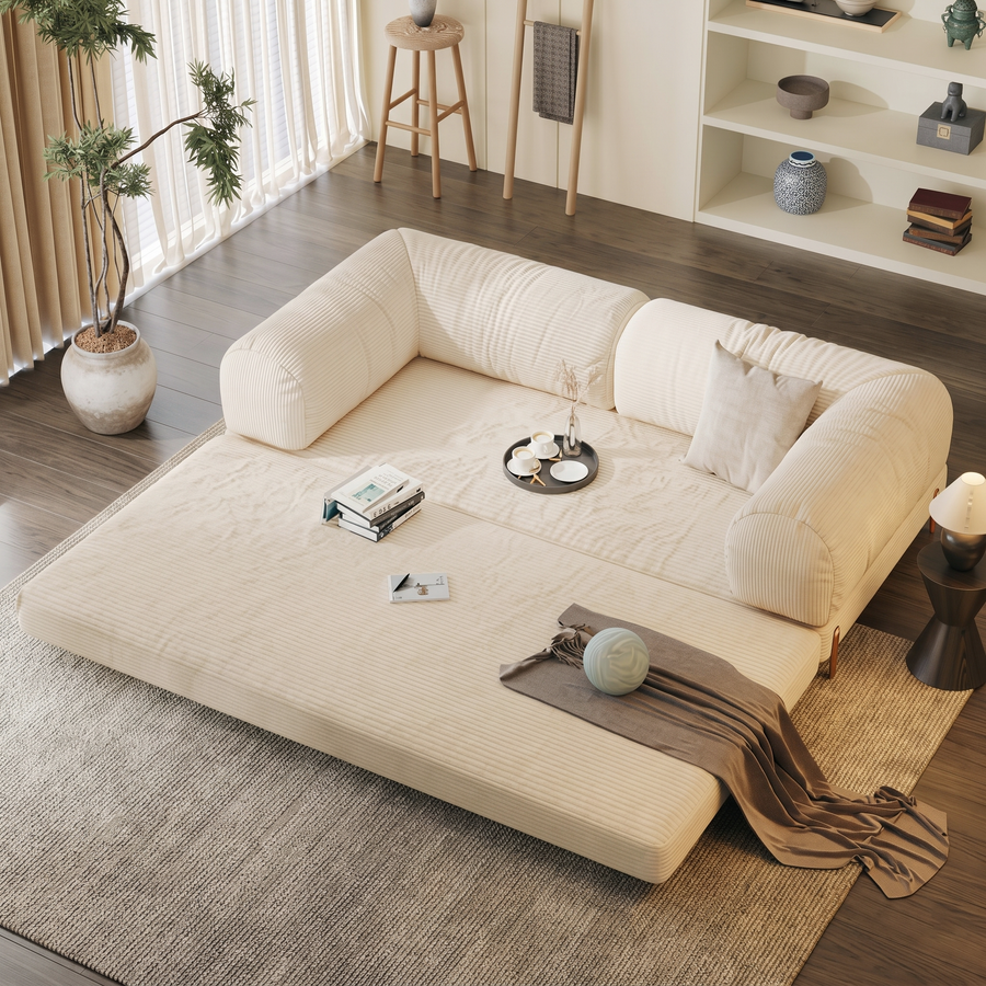 Choudhury Two Seater Sofa Bed room setting with space saving sofa bed design
