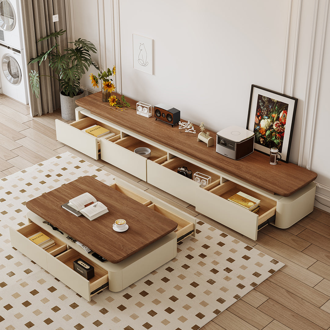 Wexler Extendable Coffee Table With Storage