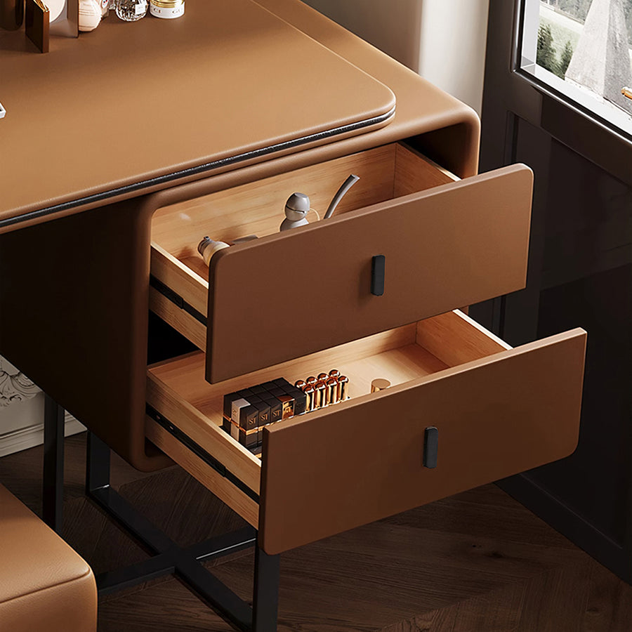 Rivera Dressing Table cabinet and shelf detail