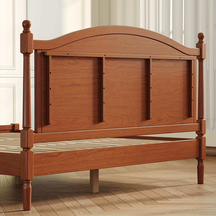 Ann Super King Size Bed, Wood, Clearance-Rit Concept-Rit Concept