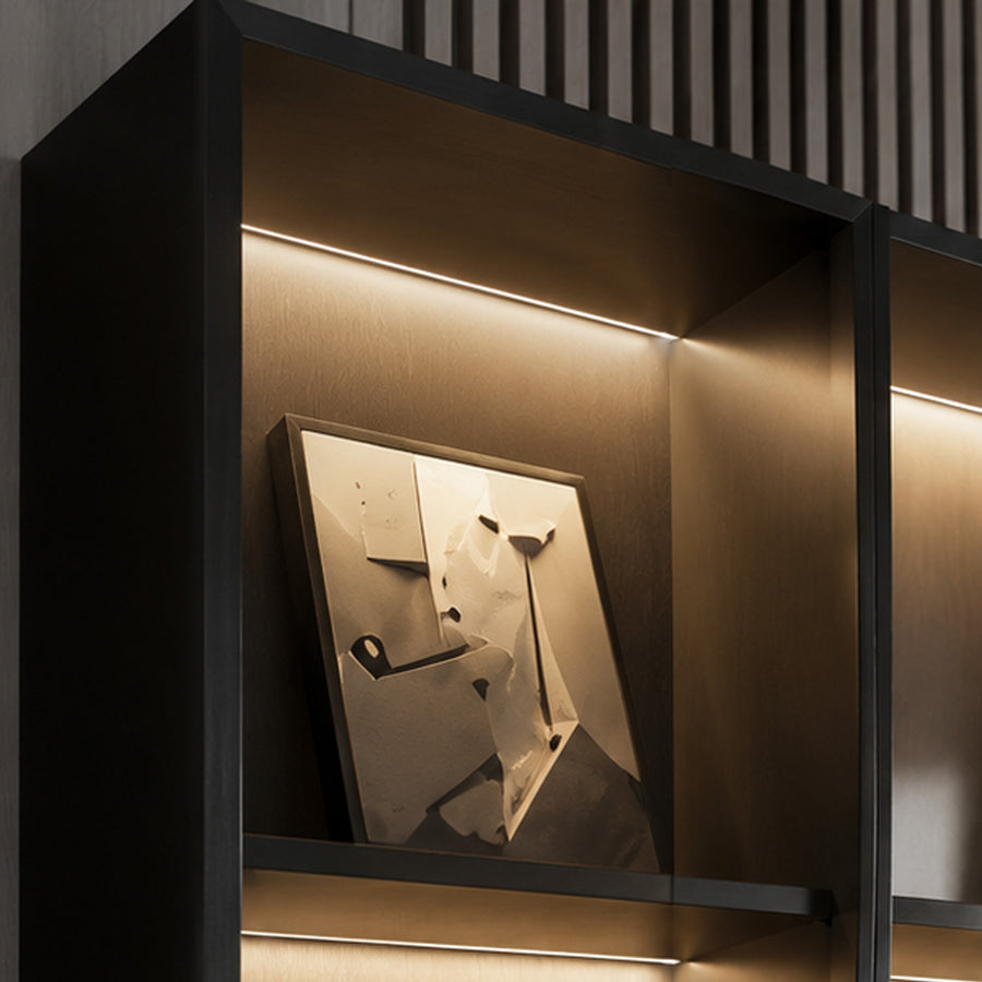 Kaufmann Wine Cabinet With Glass Door, Cabinet