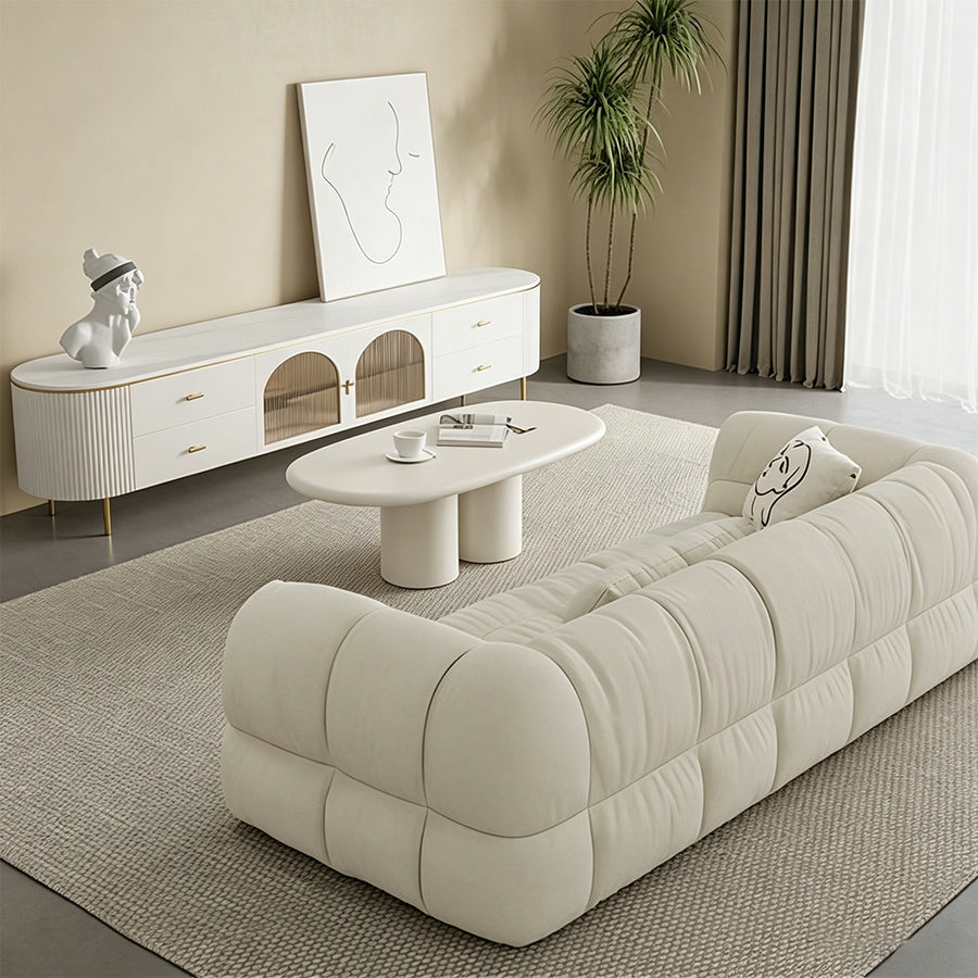Kathie Two Seater Sofa, Three Seater Sofa, Corner Sofa compact living room seating idea