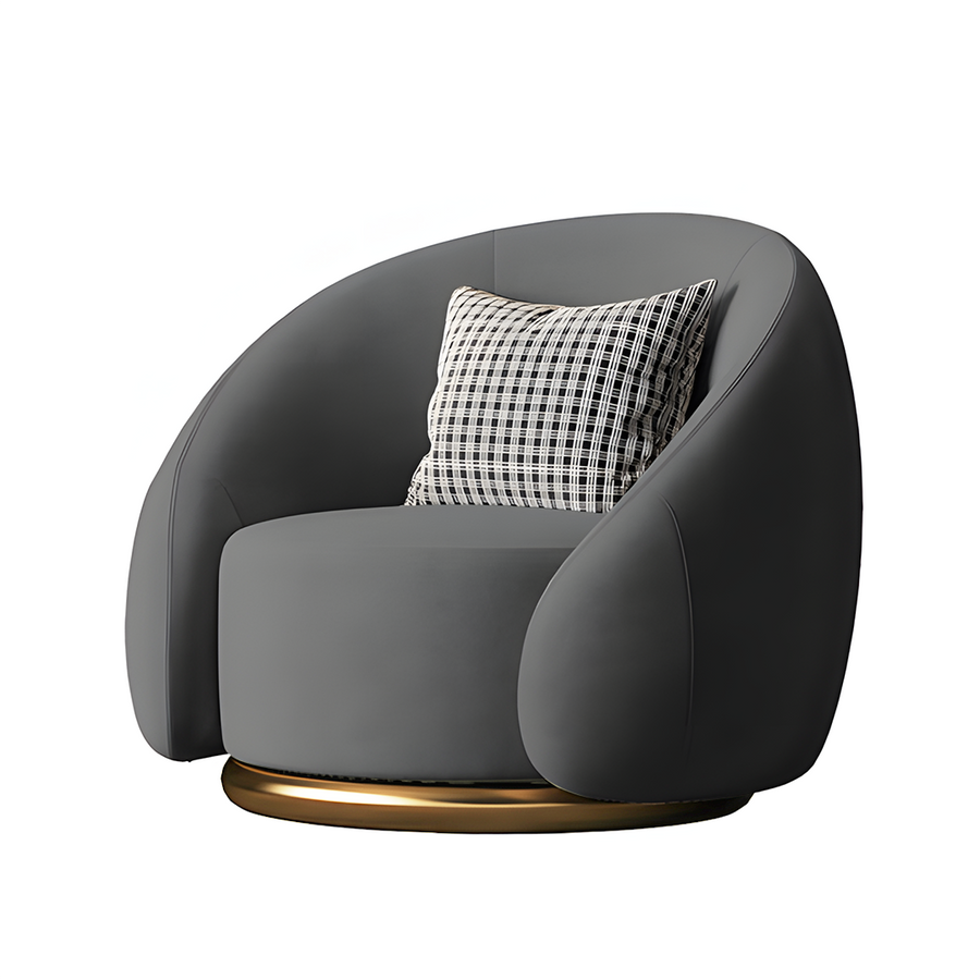 Bertha Velvet Armchair, Single Sofa - velvet sofa UK