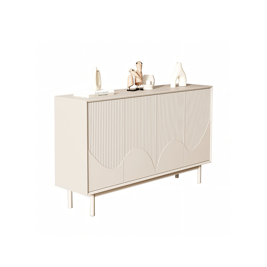 Coles Shoe Storage, Cream styled for narrow shoe storage cabinet