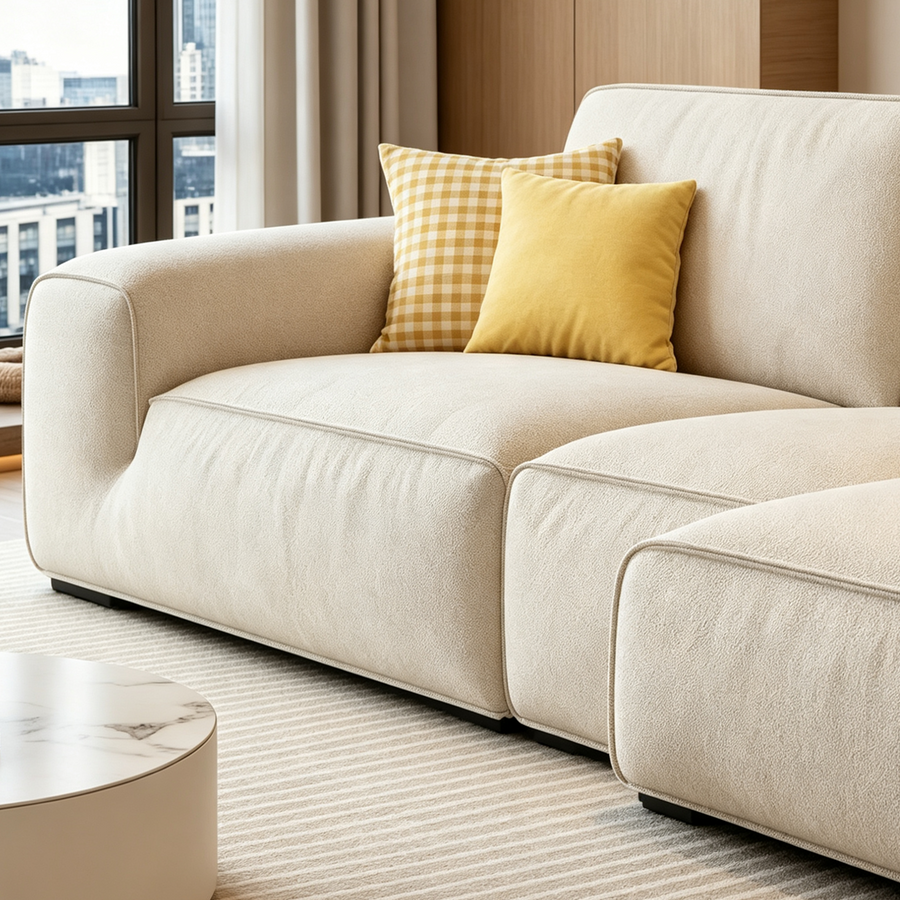 Freya Two Seater, Three Seater, Four Seater Sofa, Suede product image 9