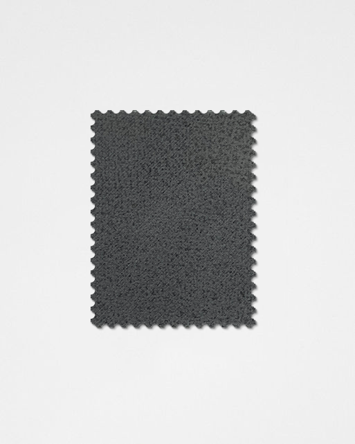 Carbon Grey-08 Leathaire Fabric Swatch - carbon grey leathaire fabric swatch UK