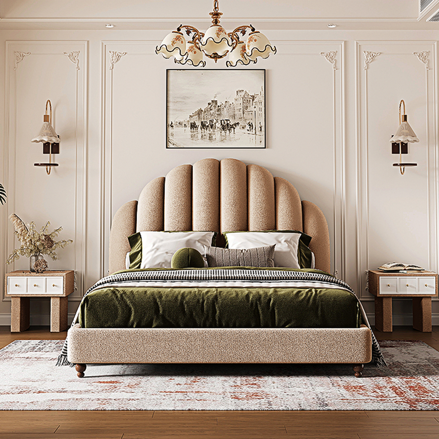 Persephone Shell Double Bed, King Size, Super King Size, Flannelette in a modern UK home