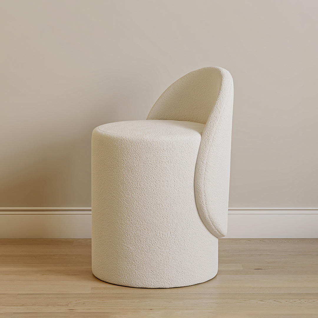 Layla Slimline Dressing Table, Small Dressing Table, Cream-Rit Concept-Rit Concept