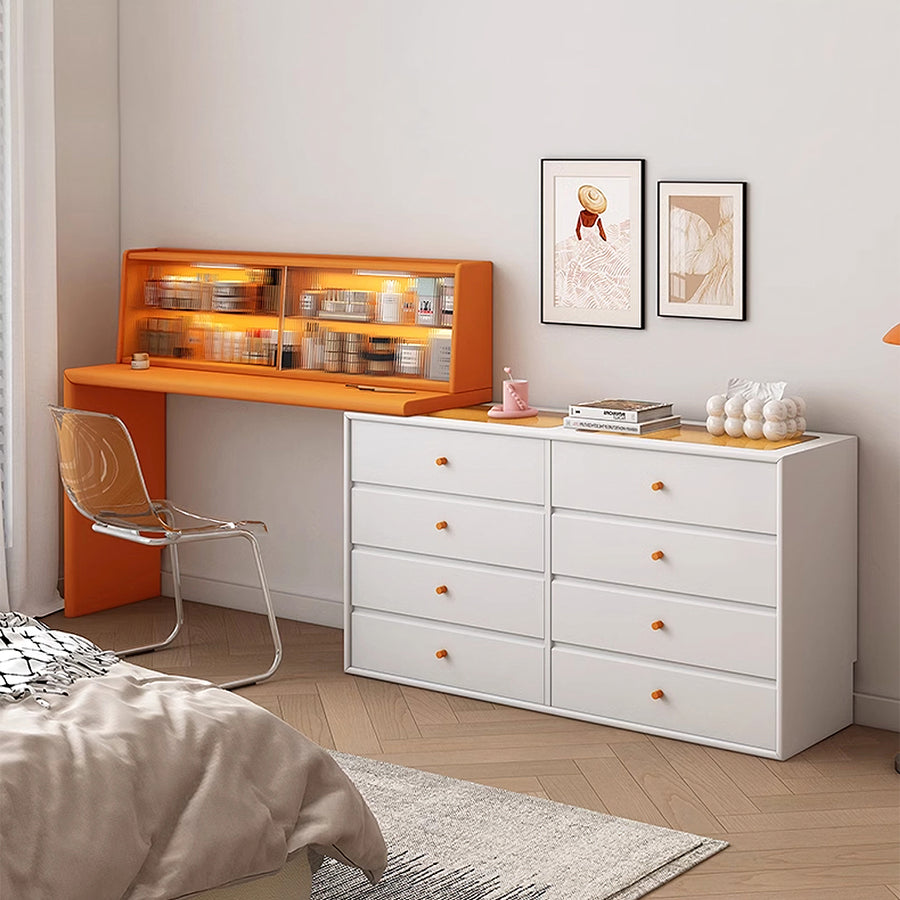 Nair Corner Dressing Table With LED Mirror, Macaroon Colour product image 8