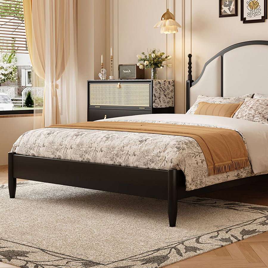 Blanche King Size, Super King Size Bed - modern bed frame with storage