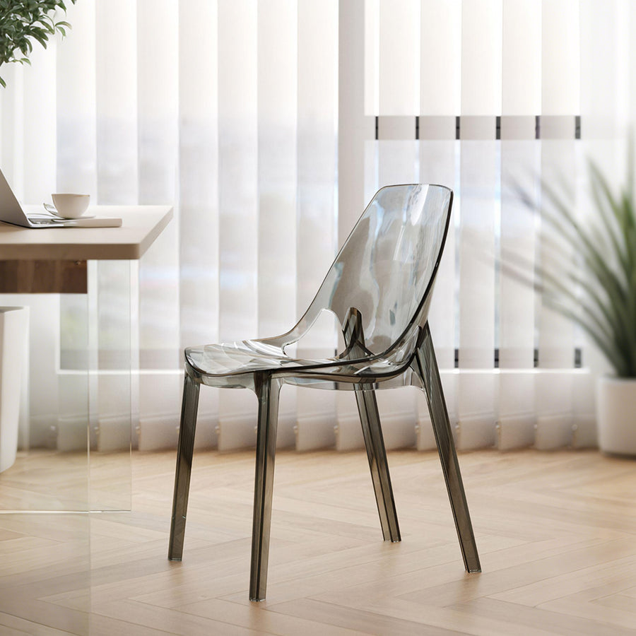 Schmitt Ghost Chair, Plastic Dining Chair, Acrylic