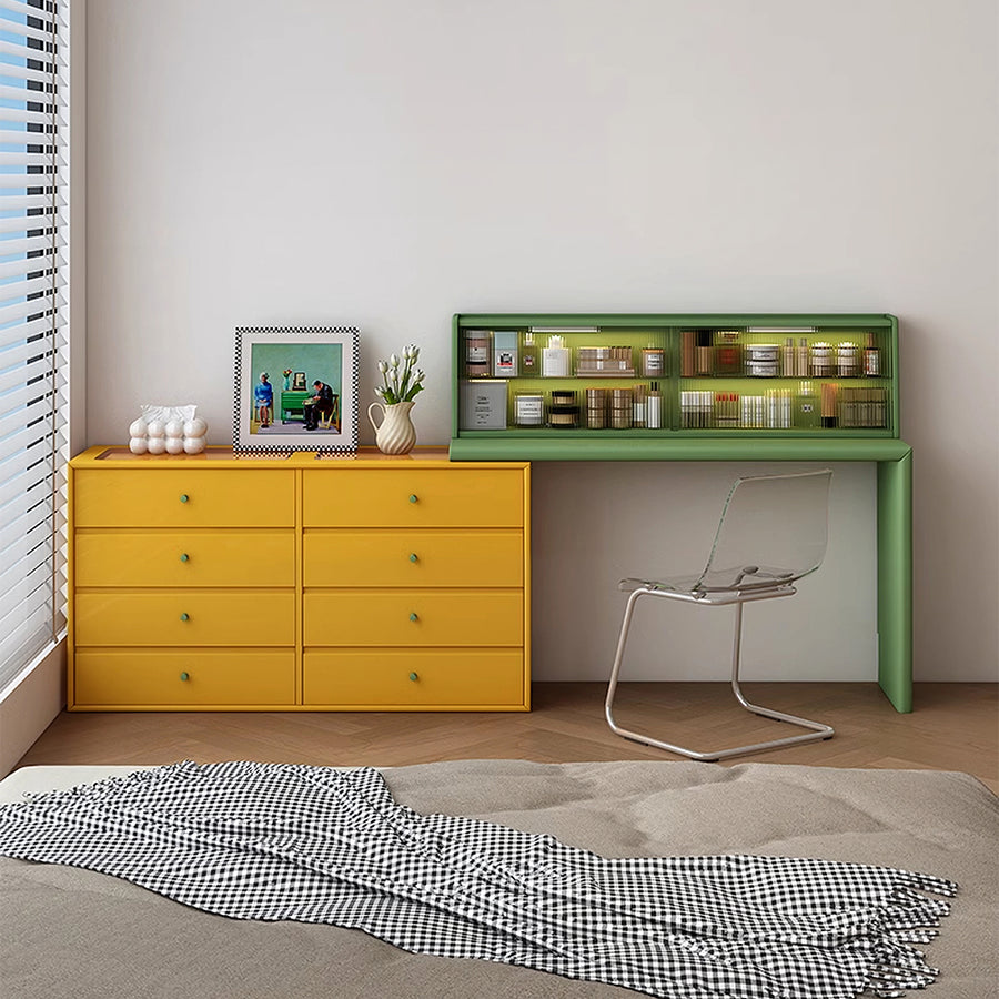 Nair Corner Dressing Table With LED Mirror, Macaroon Colour product image 9