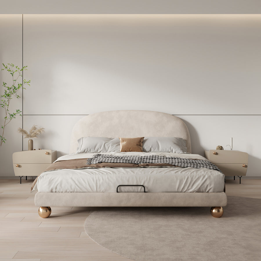 Fatima Bed For Girl, King Size Bed - bedroom storage bed