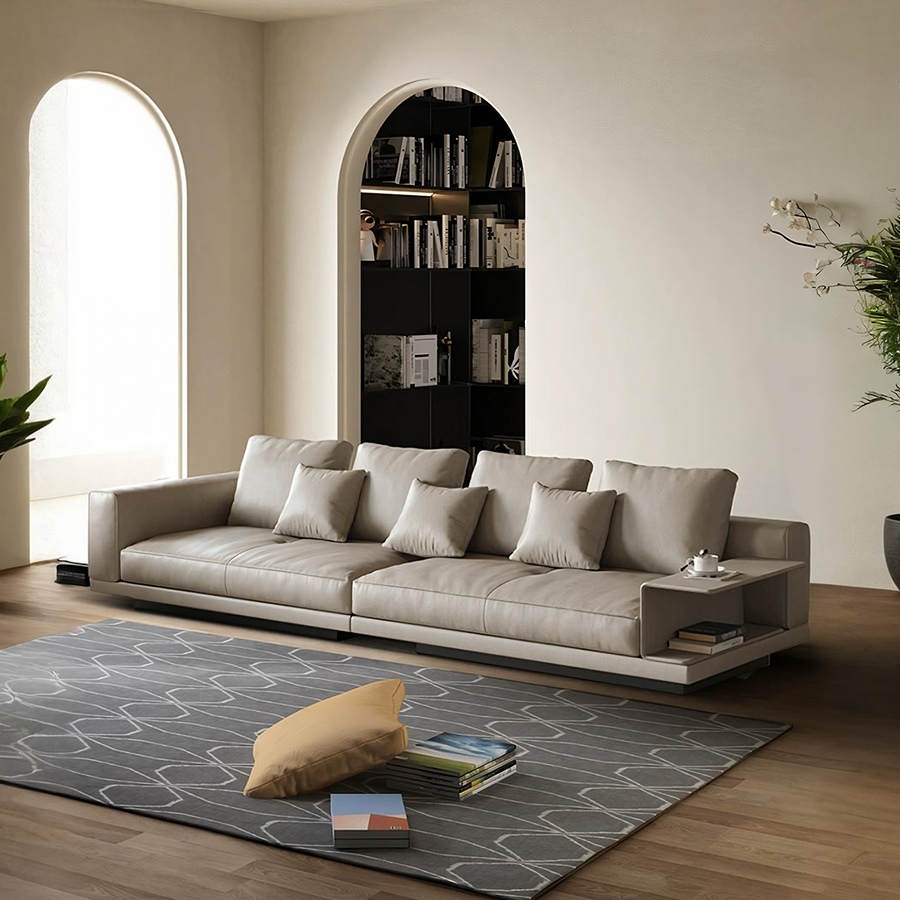 Abby Two Seater, Three Seater, Four Seater Sofa, With Storage Grey for modern UK living room