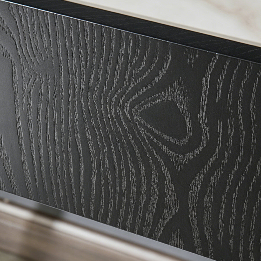Abner Office Desk, Marble Effect