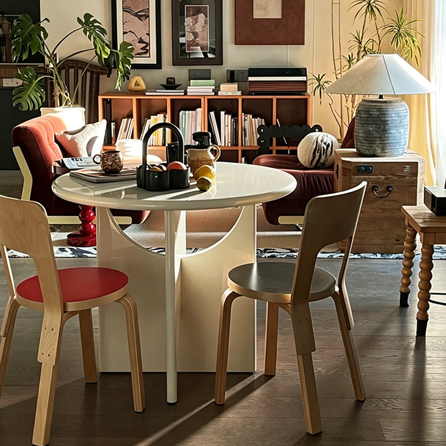 Alen Round Dining Table room setting for everyday dining