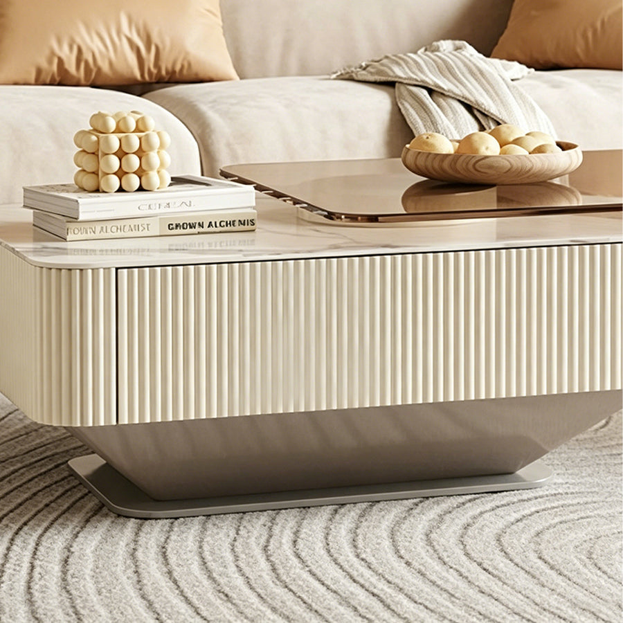 Alonso Coffee Table, Sintered Stone