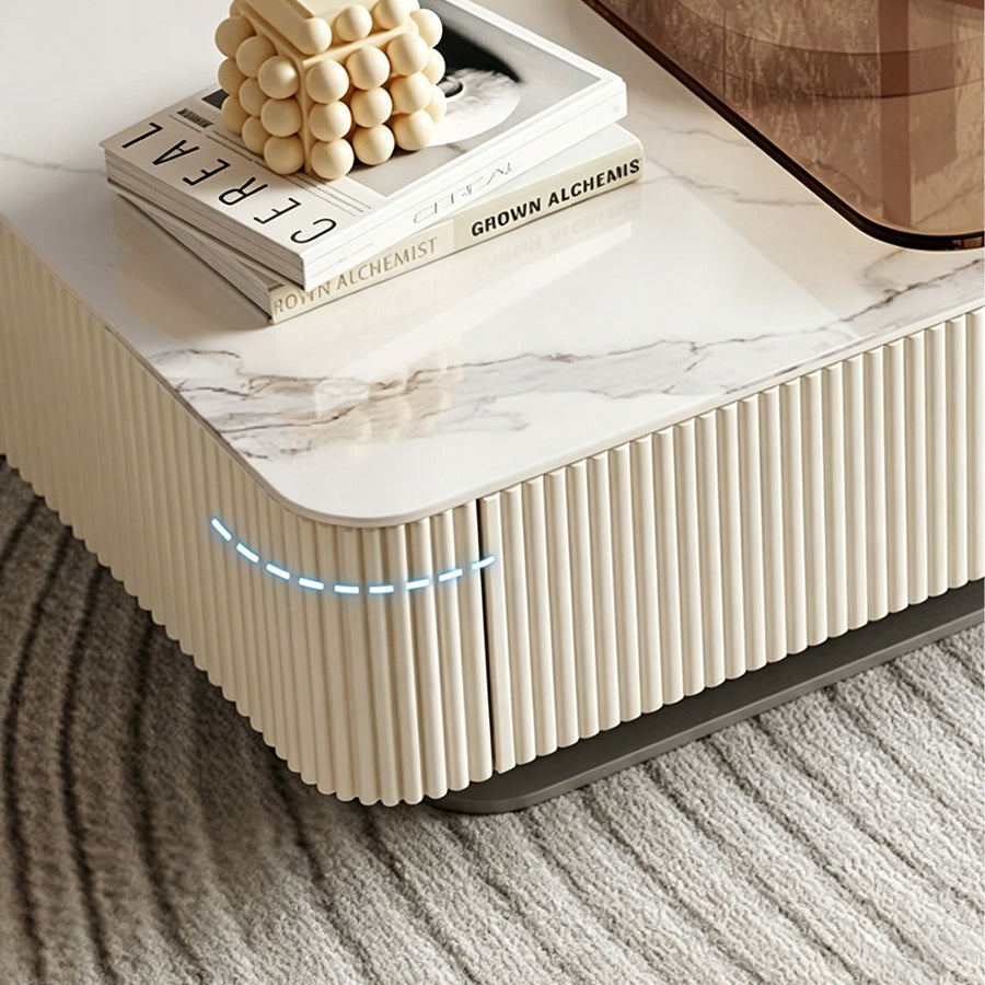 Alonso Coffee Table, Sintered Stone
