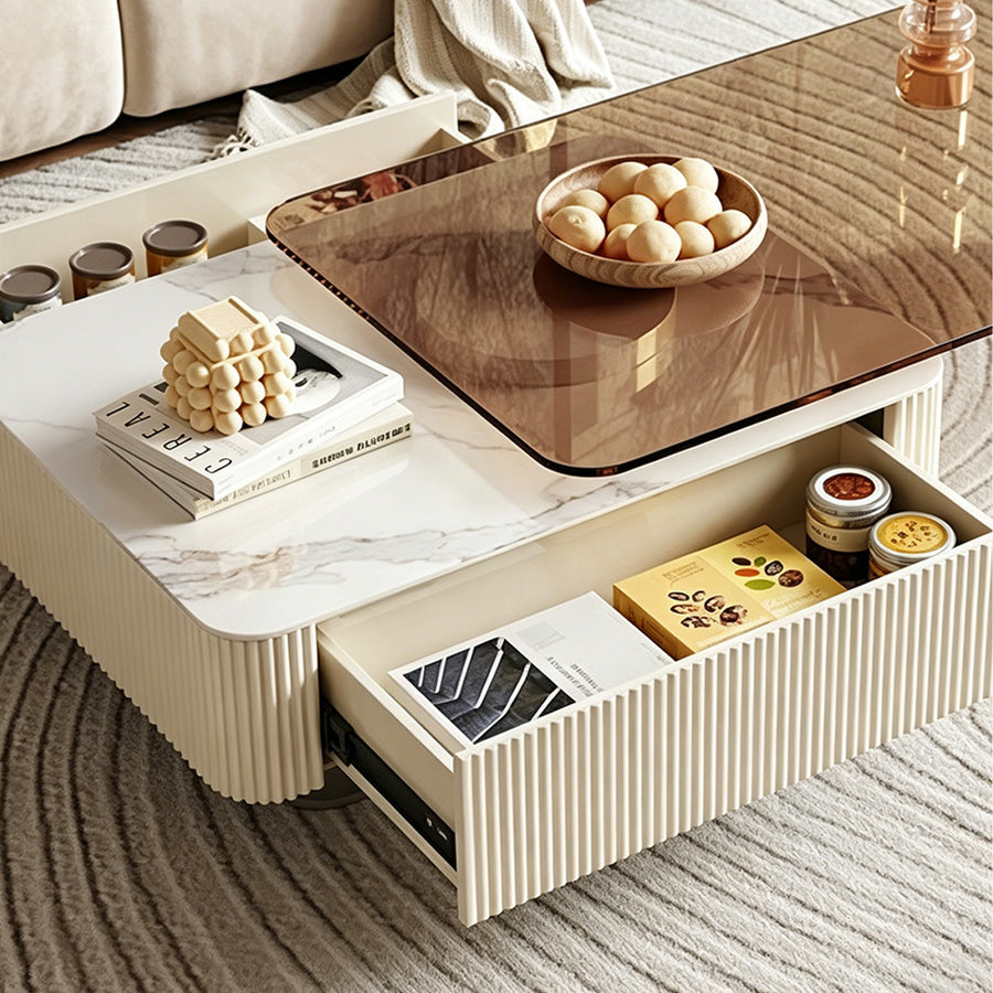 Alonso Coffee Table, Sintered Stone