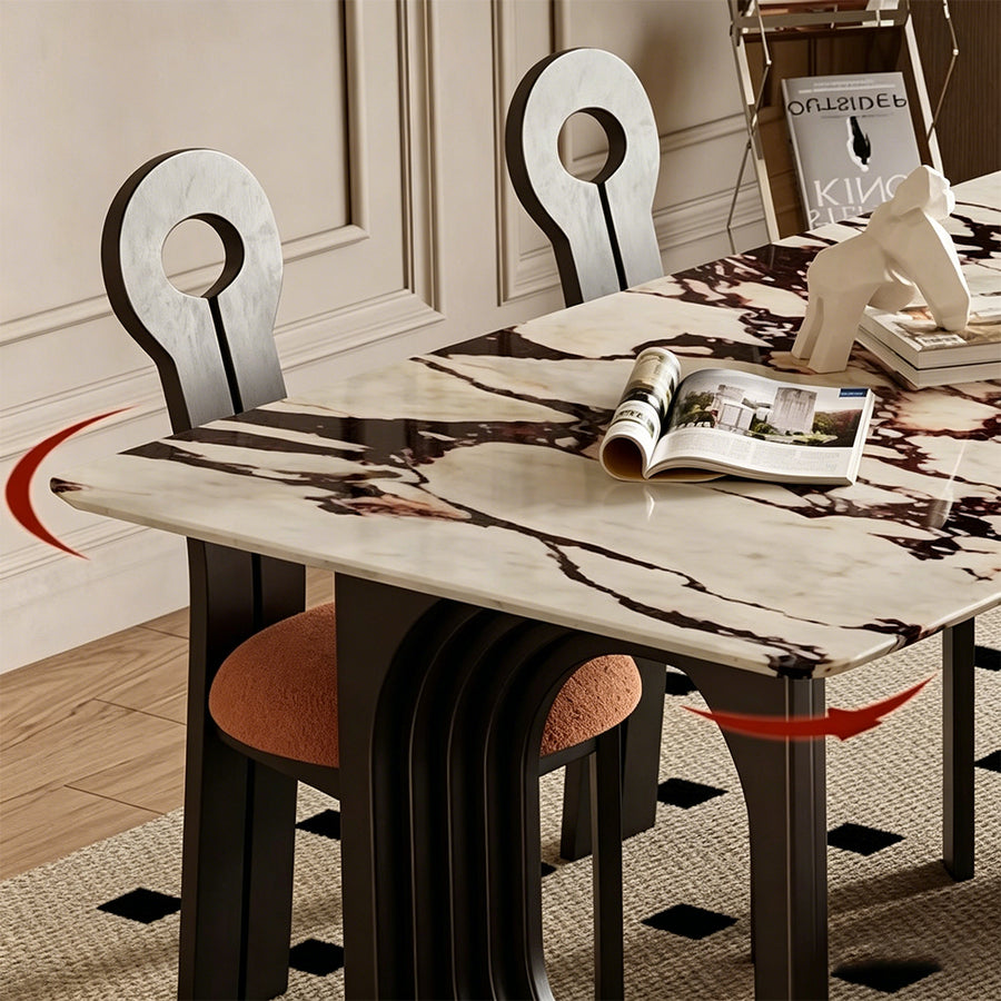Amaris Dining Table room setting for everyday dining