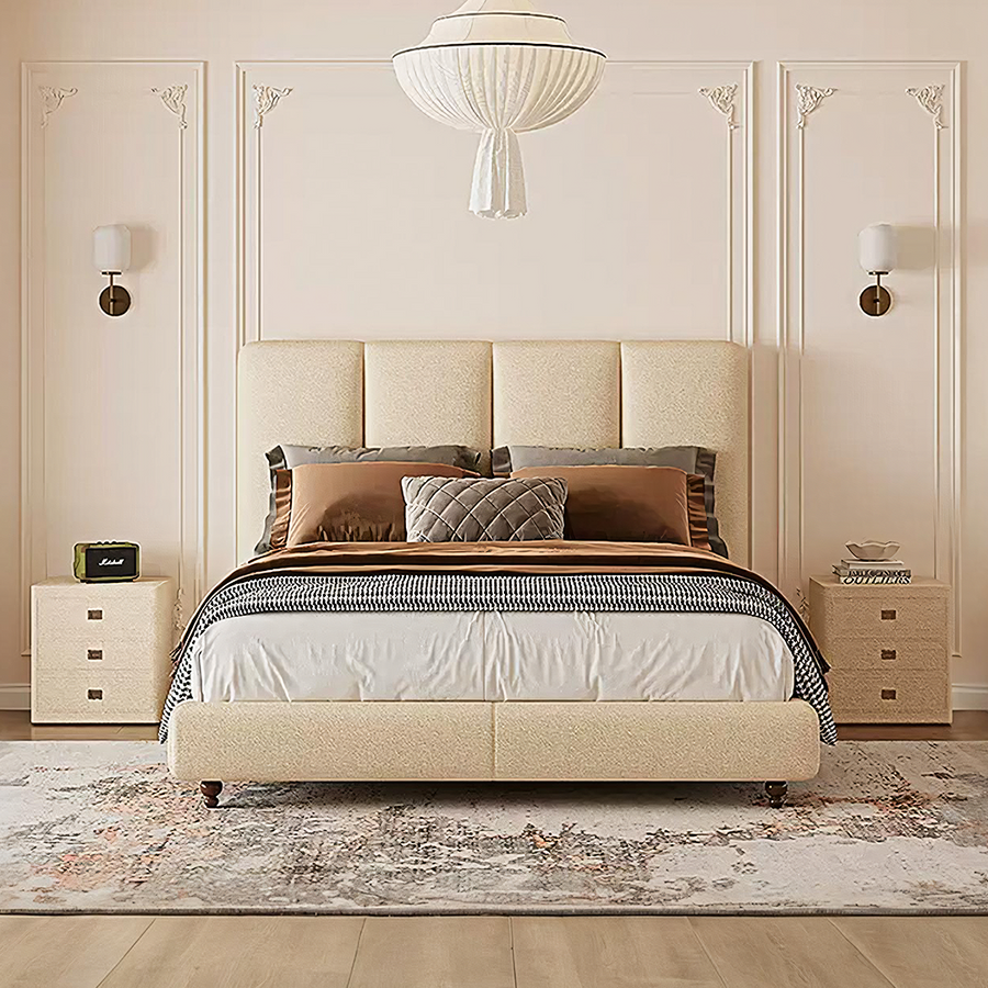 Ambrose Double Bed, Queen Bed - storage bed UK