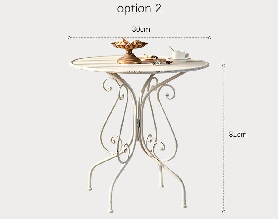 Antonia Outdoor Garden Dining Table Set, Iron in a modern UK home