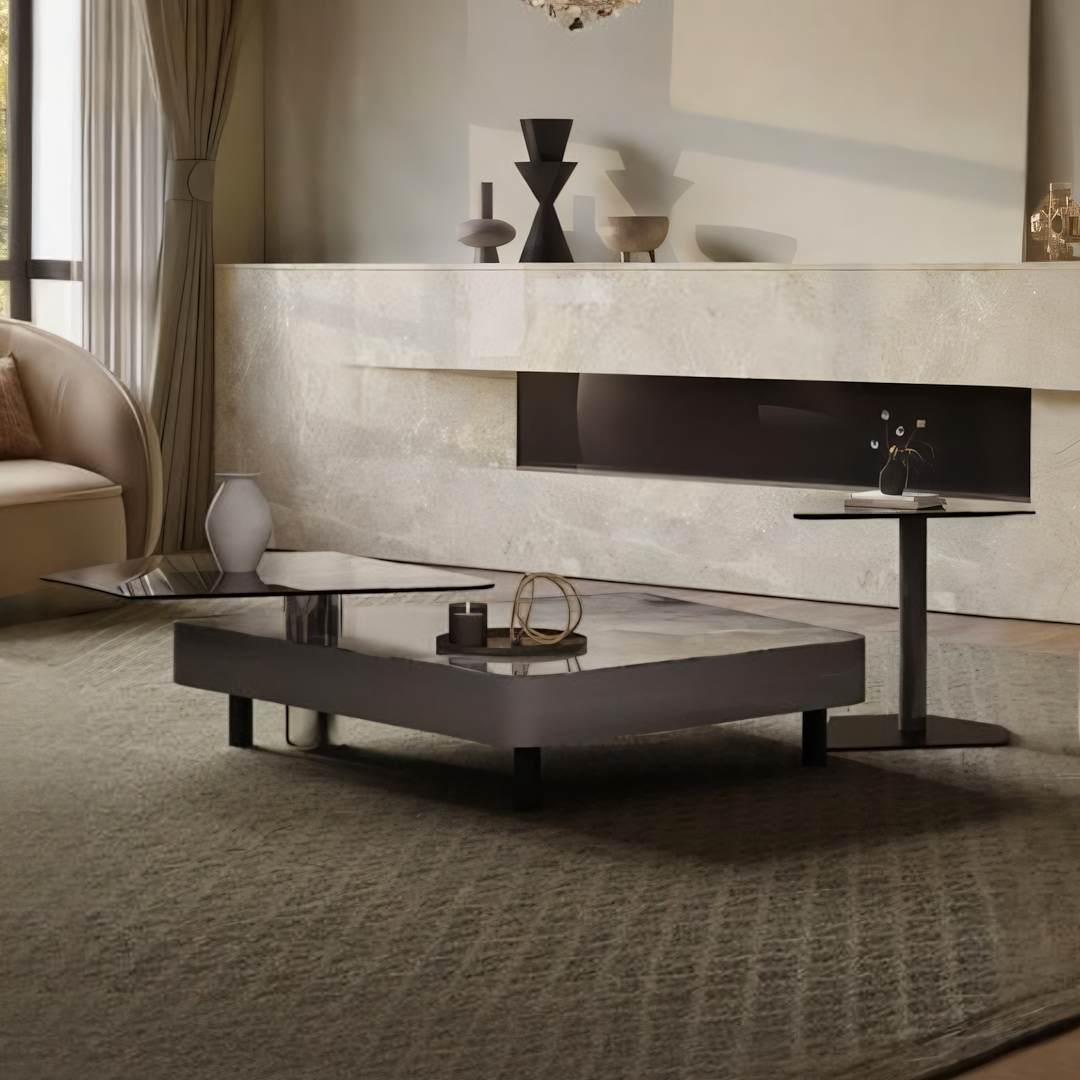 Arya Nesting Coffee table, Black-Ritconcept-Rit Concept