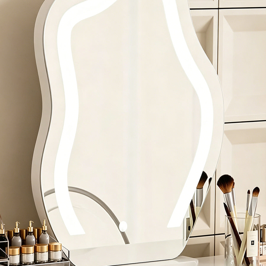 Aubrey Dressing Table Set With Side Drawer product image 9
