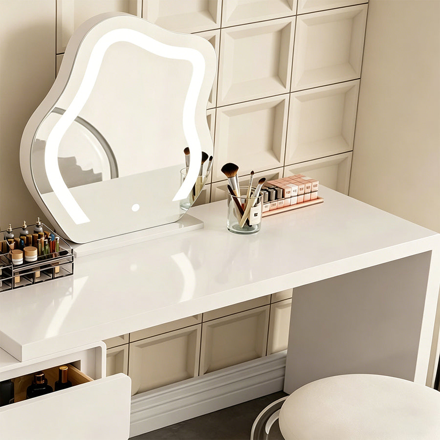 Aubrey Dressing Table Set With Side Drawer product image 8