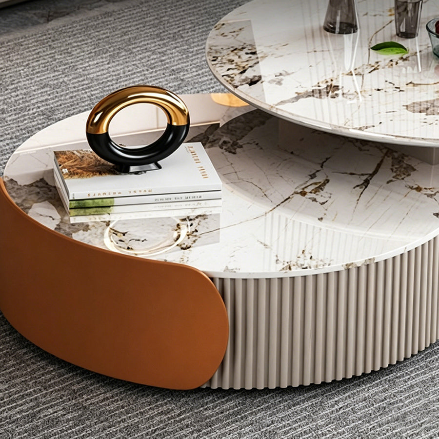 Audrey Nesting Coffee Table, Sintered Stone