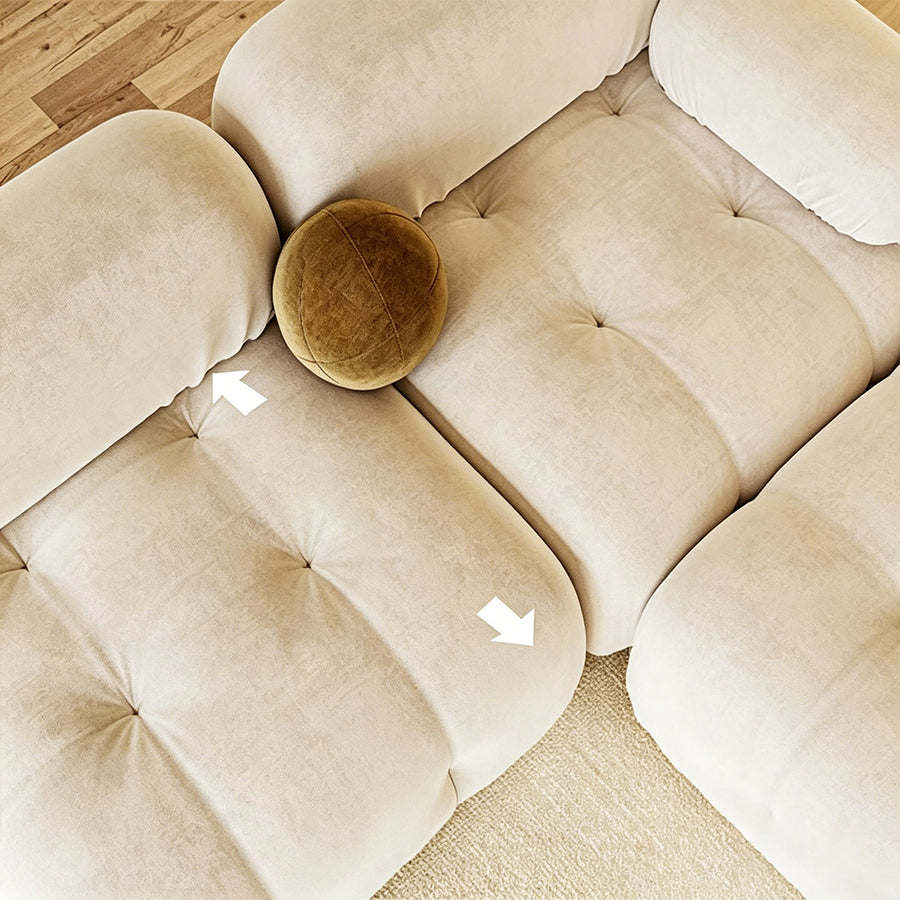 B&B Camaleonda Style Two Seater Sofa, Velvet product image 17