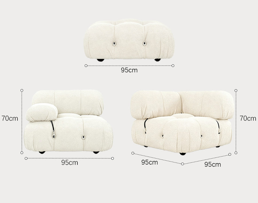 B&B Camaleonda Style Two Seater, Three Seater, Three Seater Corner Sofa product image 22