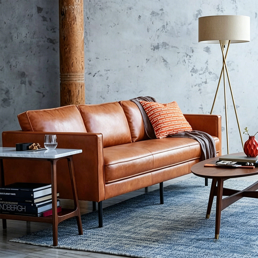 Baxter Two Seater, Three Seater Sofa, Real Leather product image 7
