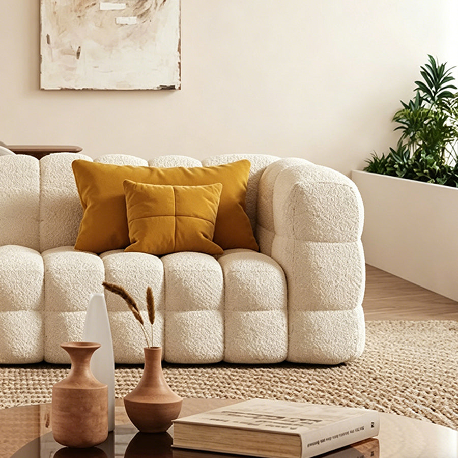 Bea Beatrice Sofa, Two Seater Sofa, Three Seater Sofa, Boucle compact living room seating idea