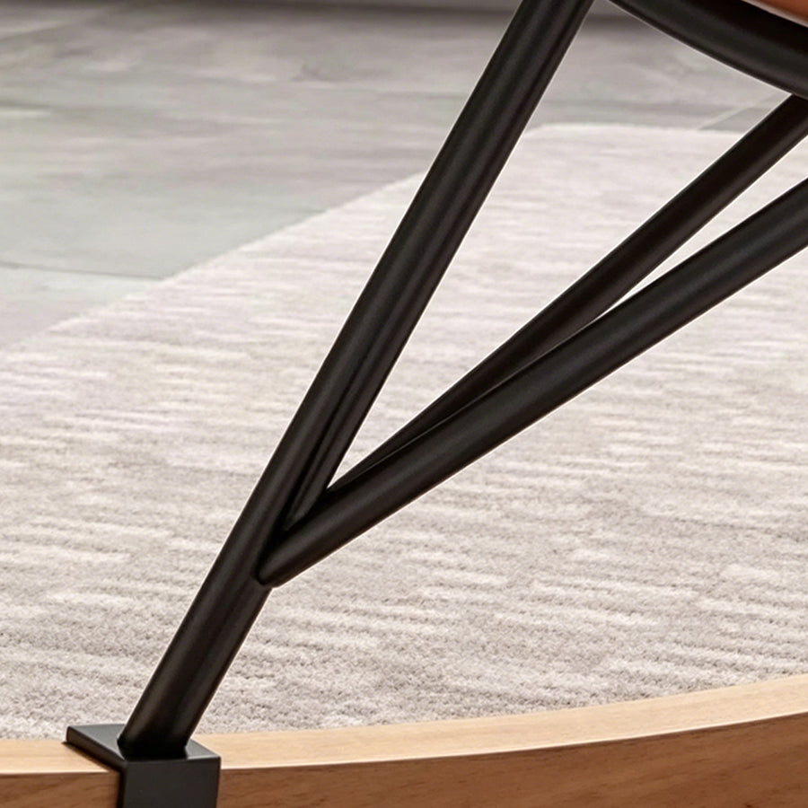 Benitez Rocking Chair With Footstool, More Colors detail view for modern accent chair