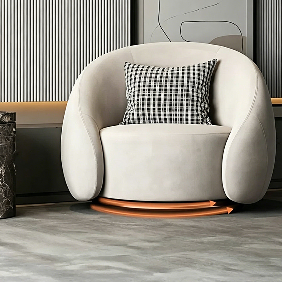 Bertha Velvet Armchair, Single Sofa